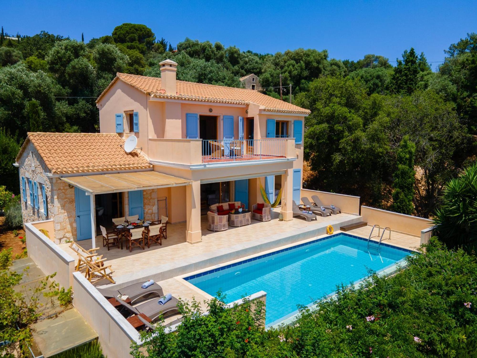 Villa Apollo Up To 8Px, Private Pool Fiskardo Exterior photo
